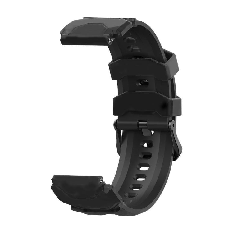 สำหรับ KOSPET TANK M1 Pro (CA0832B) สายนาฬิกาซิลิโคน, Watch Band Camouflage, Watch Band Black