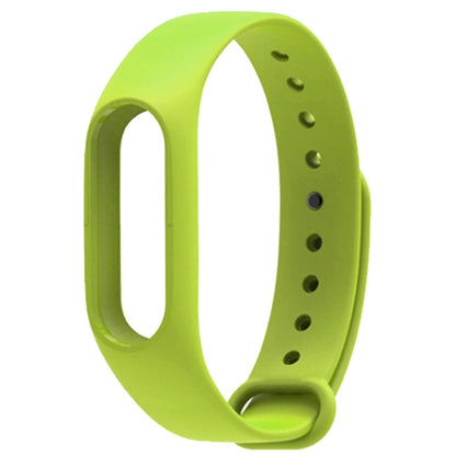 สำหรับ Xiaomi Mi Band 2 (CA0600B) สร้อยข้อมือสายรัดข้อมือสีสันสดใส ไม่รวมโฮสต์, Orange Wristbands, Pink Wristbands, Light Green Wristbands, Yellow Wristbands