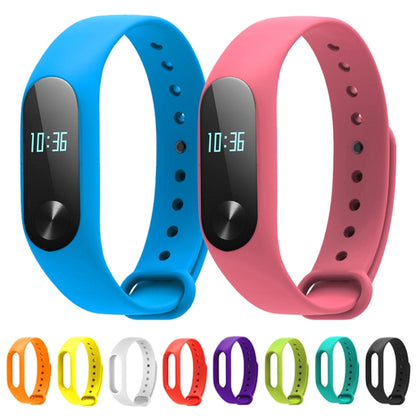 สำหรับ Xiaomi Mi Band 2 (CA0600B) สร้อยข้อมือสายรัดข้อมือสีสันสดใส ไม่รวมโฮสต์, Orange Wristbands, Pink Wristbands, Light Green Wristbands, Yellow Wristbands