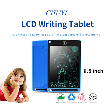 แบบพกพา 8.5 นิ้ว LCD การเขียนแท็บเล็ต Graffiti อิเล็กทรอนิกส์ Handwriting Pad ข้อความกราฟิกบอร์ดร่างกระดาษพร้อมปากกาเขียน, 8.5 inch Black, 8.5 inch Green, 8.5 inch Blue, 8.5 inch Red, 8.5 inch White