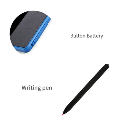 แบบพกพา 12 นิ้ว LCD การเขียนแท็บเล็ต Graffiti อิเล็กทรอนิกส์ Handwriting Pad ข้อความกราฟิกบอร์ดร่างกระดาษพร้อมปากกาเขียน, 12 inch Black
