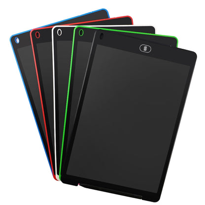 แบบพกพา 12 นิ้ว LCD การเขียนแท็บเล็ต Graffiti อิเล็กทรอนิกส์ Handwriting Pad ข้อความกราฟิกบอร์ดร่างกระดาษพร้อมปากกาเขียน, 12 inch Black