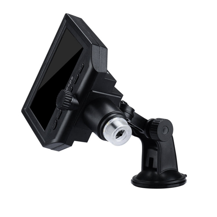G600 600X 3.6MP 4.3 นิ้ว HD จอแสดงผล LCD USB ชาร์จกล้องจุลทรรศน์ดิจิตอลแบบพกพาพร้อมไฟ LED, รองรับการ์ด Micro SD (สูงสุด 64GB), ปลั๊ก US, AC 100-240V, US Plug