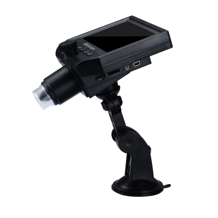 G600 600X 3.6MP 4.3 นิ้ว HD จอแสดงผล LCD USB ชาร์จกล้องจุลทรรศน์ดิจิตอลแบบพกพาพร้อมไฟ LED, รองรับการ์ด Micro SD (สูงสุด 64GB), ปลั๊ก US, AC 100-240V, US Plug