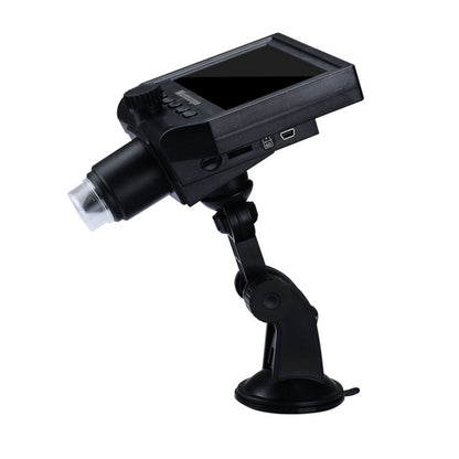 G600 600X 3.6MP 4.3 นิ้ว HD จอแสดงผล LCD USB ชาร์จกล้องจุลทรรศน์ดิจิตอลแบบพกพาพร้อมไฟ LED, รองรับการ์ด Micro SD (สูงสุด 64GB), ปลั๊ก US, AC 100-240V, US Plug