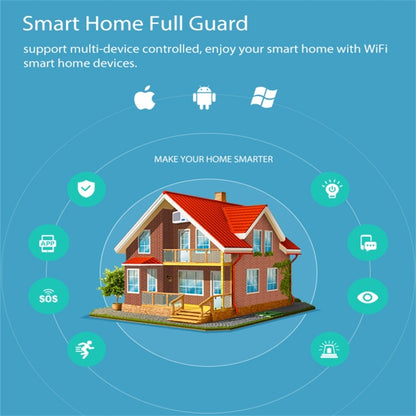 NEO NAS-SC03W Wireless WiFi EU สวิตช์ควบคุมไฟอัจฉริยะ 3Gang, 3 Gang