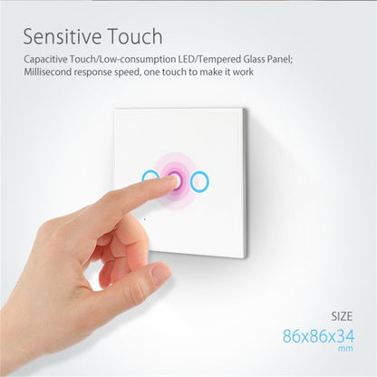 NEO NAS-SC03W Wireless WiFi EU สวิตช์ควบคุมไฟอัจฉริยะ 3Gang, 3 Gang