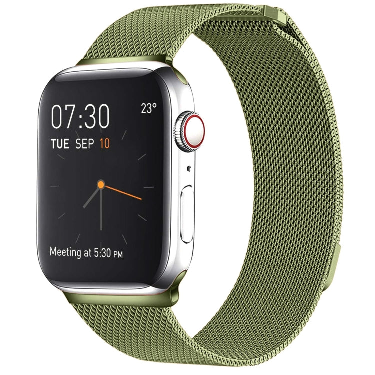 Milanese Loop สายนาฬิกาสแตนเลสแม่เหล็กสำหรับ Apple Watch Series 8 & 7 41 มม. / SE 2 & 6 & SE & 5 & 4 40 มม. / 3 & 2 & 1 38 มม., For Apple Watch Series 8&7 41mm / SE 2&6&SE&5&4 40mm / 3&2&1 38mm