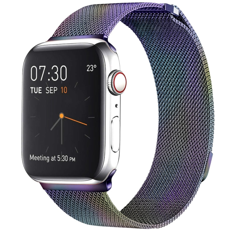 Milanese Loop สายนาฬิกาสแตนเลสแม่เหล็กสำหรับ Apple Watch Series 8 & 7 41 มม. / SE 2 & 6 & SE & 5 & 4 40 มม. / 3 & 2 & 1 38 มม., For Apple Watch Series 8&7 41mm / SE 2&6&SE&5&4 40mm / 3&2&1 38mm