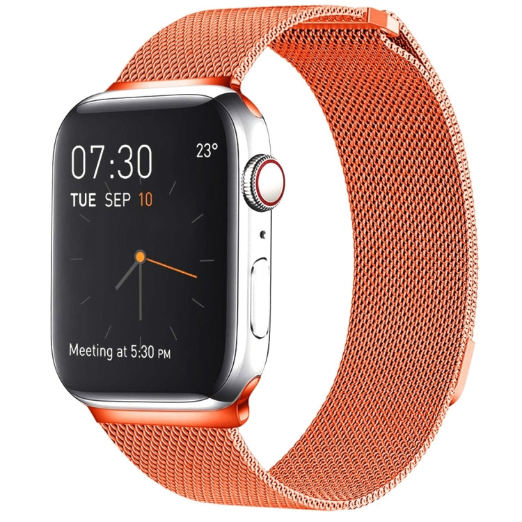 Milanese Loop สายนาฬิกาสแตนเลสแม่เหล็กสำหรับ Apple Watch Series 8 & 7 41 มม. / SE 2 & 6 & SE & 5 & 4 40 มม. / 3 & 2 & 1 38 มม., For Apple Watch Series 8&7 41mm / SE 2&6&SE&5&4 40mm / 3&2&1 38mm