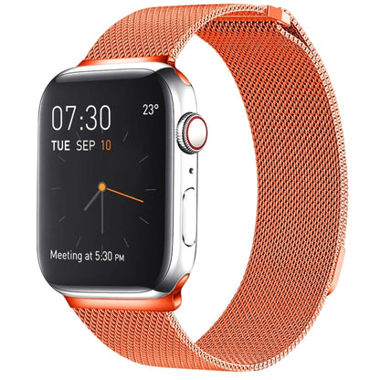 Milanese Loop สายนาฬิกาสแตนเลสแม่เหล็กสำหรับ Apple Watch Series 8 & 7 41 มม. / SE 2 & 6 & SE & 5 & 4 40 มม. / 3 & 2 & 1 38 มม., For Apple Watch Series 8&7 41mm / SE 2&6&SE&5&4 40mm / 3&2&1 38mm