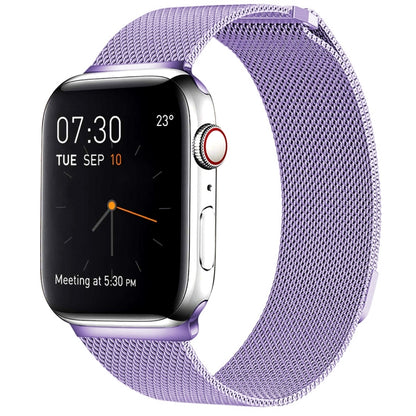 Milanese Loop สายนาฬิกาสแตนเลสแม่เหล็กสำหรับ Apple Watch Series 8 & 7 41 มม. / SE 2 & 6 & SE & 5 & 4 40 มม. / 3 & 2 & 1 38 มม., For Apple Watch Series 8&7 41mm / SE 2&6&SE&5&4 40mm / 3&2&1 38mm