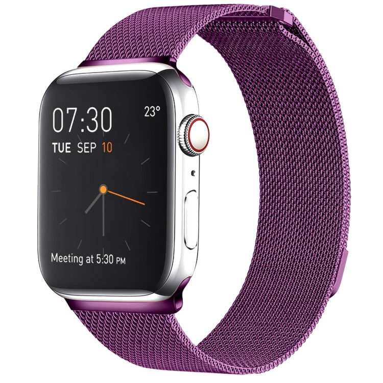 Milanese Loop สายนาฬิกาสแตนเลสแม่เหล็กสำหรับ Apple Watch Series 8 & 7 41 มม. / SE 2 & 6 & SE & 5 & 4 40 มม. / 3 & 2 & 1 38 มม., For Apple Watch Series 8&7 41mm / SE 2&6&SE&5&4 40mm / 3&2&1 38mm