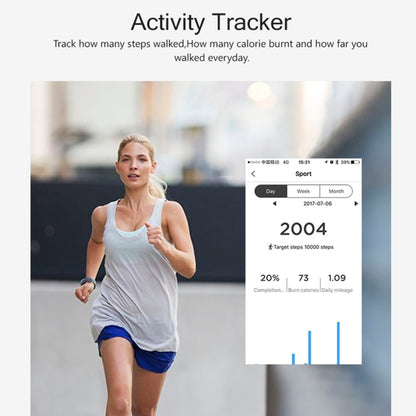 TLW T6 Fitness Tracker 0.96 นิ้ว OLED Display สายรัดข้อมือสร้อยข้อมืออัจฉริยะ, รองรับโหมดกีฬา / ECG / เครื่องวัดอัตราการเต้นของหัวใจ / ความดันโลหิต / เครื่องวัดการนอนหลับ, T6 Black, T6 Blue, T6 Red