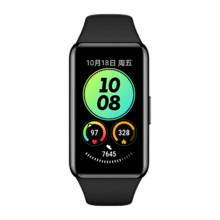 Original Huawei Band 6 Pro 1.47 นิ้วหน้าจอสี AMOLED บลูทูธ 5.0 5ATM สร้อยข้อมือสายรัดข้อมืออัจฉริยะกันน้ำ, รองรับการตรวจจับอุณหภูมิร่างกาย / การตรวจสอบออกซิเจนในเลือด / การตรวจสอบการนอนหลับ / การรูดบัตรสมาร์ท NFC / 96 โหมดกีฬา