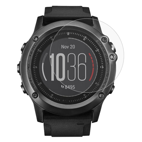 ENKAY Hat-Prince สำหรับ Garmin Fenix 3 HR Smart Watch 0.2mm 9H ความแข็งพื้นผิว 2.15D ฟิล์มกระจกนิรภัยขอบโค้ง
