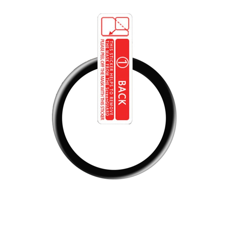 ฟิล์มกันรอยหน้าจอวัสดุคอมโพสิตโค้ง 3D สำหรับ Xiaomi IMILAB W12 (สีดำ), For Xiaomi IMILAB W12(Black)
