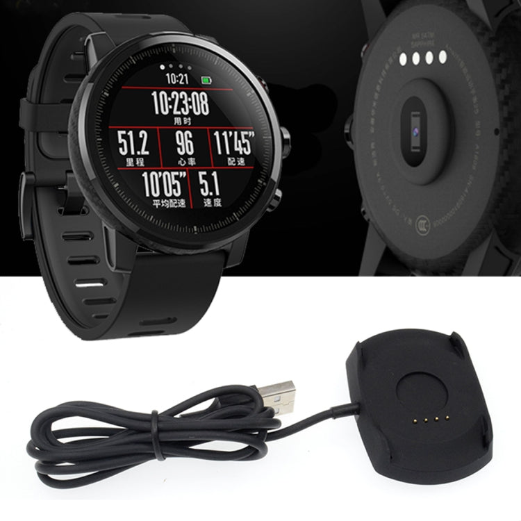 แท่นชาร์จทดแทนแบบพกพา 1 ม. สายชาร์จ USB สำหรับนาฬิกาอัจฉริยะ Amazfit 2