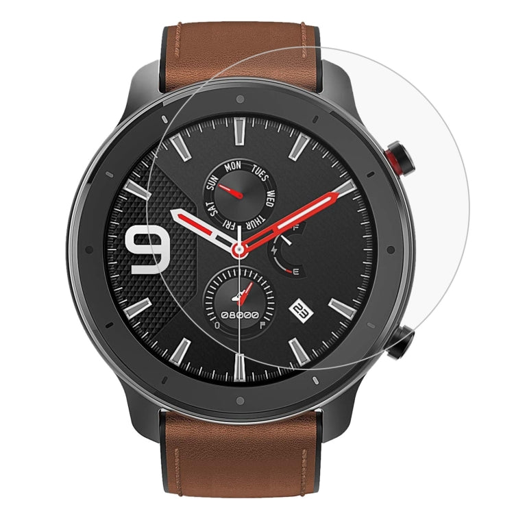 สำหรับ Amazfit GTR 47 มม. 0.26 มม. 2.5D 9H กระจกนิรภัยฟิล์มกันรอยหน้าจอ, For Amazfit GTR 47mm