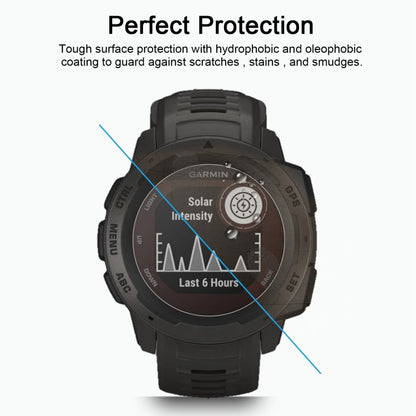สำหรับ Garmin Instinct 0.26mm 2.5D 9H ฟิล์มกระจกนิรภัยป้องกันหน้าจอ, For Garmin Instinct