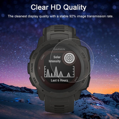 สำหรับ Garmin Instinct 0.26mm 2.5D 9H ฟิล์มกระจกนิรภัยป้องกันหน้าจอ, For Garmin Instinct