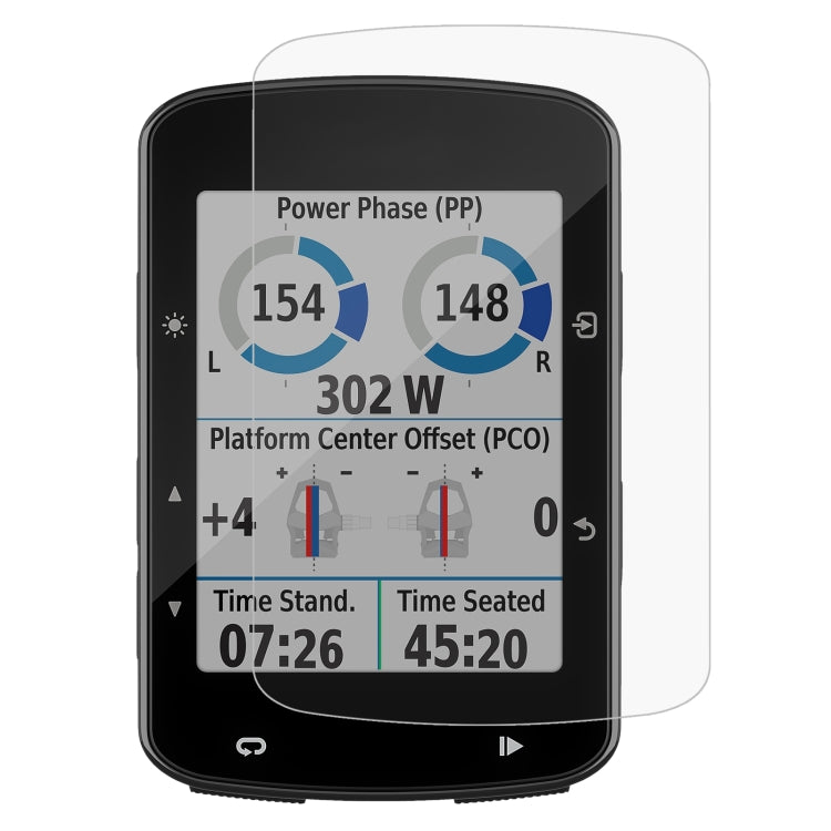 สำหรับ Garmin Edge 520 Plus 0.26mm 2.5D 9H ฟิล์มกระจกนิรภัยปกป้องหน้าจอ, For Garmin Edge 520 Plus