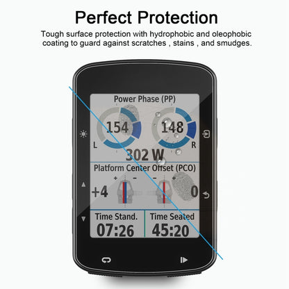 สำหรับ Garmin Edge 520 Plus 0.26mm 2.5D 9H ฟิล์มกระจกนิรภัยปกป้องหน้าจอ, For Garmin Edge 520 Plus