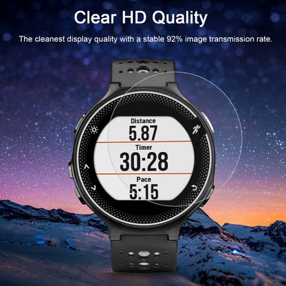 สำหรับผู้เบิกทาง Garmin 235 0.26mm 2.5D 9H ฟิล์มกระจกนิรภัยป้องกันหน้าจอ, For Garmin Forerunner 235