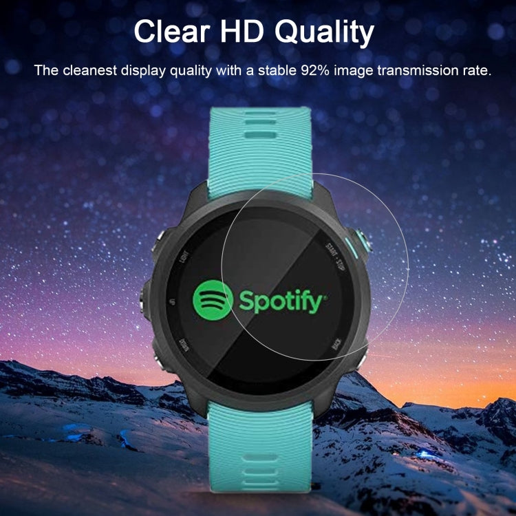 สำหรับผู้เบิกทาง Garmin 245 0.26mm 2.5D 9H ฟิล์มกระจกนิรภัยป้องกันหน้าจอ, For Garmin Forerunner 245