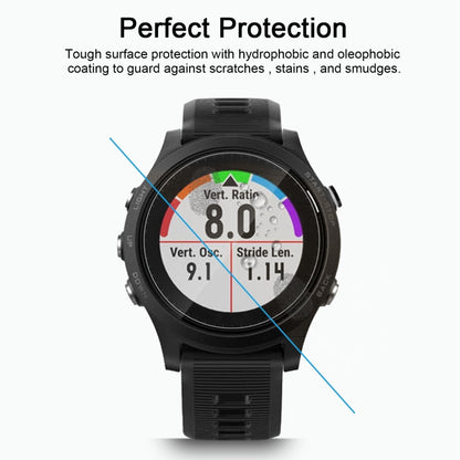 สำหรับผู้เบิกทาง Garmin 635 0.26mm 2.5D 9H ฟิล์มกระจกนิรภัยป้องกันหน้าจอ, For Garmin Forerunner 635
