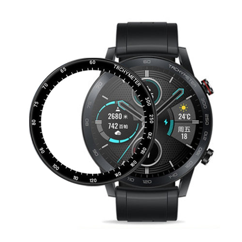 สำหรับ Huawei Honor Magic Watch2 โค้ง 3D วัสดุคอมโพสิตฟิล์มนุ่มปกป้องหน้าจอ, For Huawei Honor Magic Watch2