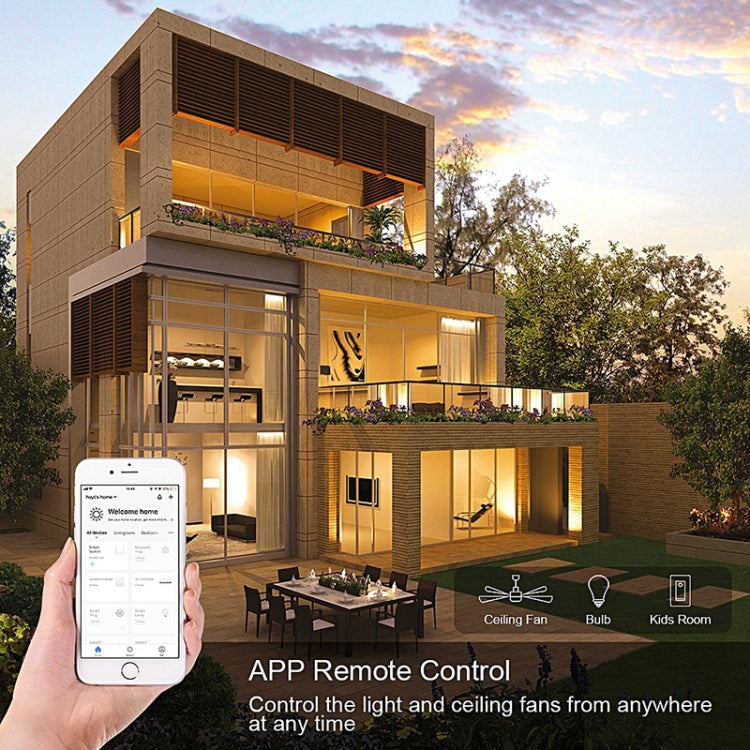 สวิตช์สัมผัสผนังอัจฉริยะ WiFi ชนิด 120 ปลั๊ก US