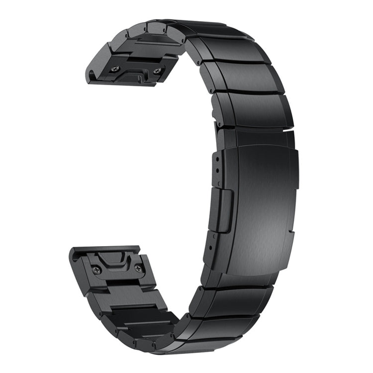 สายนาฬิกาเหล็กแบบถอดประกอบได้อย่างรวดเร็วสำหรับ Garmin Fenix 5 22mm, For Garmin Fenix 5