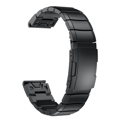 สายนาฬิกาเหล็กแบบถอดประกอบได้อย่างรวดเร็วสำหรับ Garmin Fenix 5 22mm, For Garmin Fenix 5