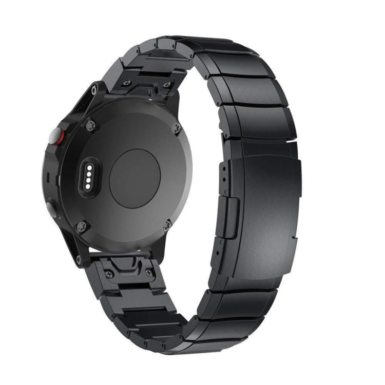 สายนาฬิกาเหล็กแบบถอดประกอบได้อย่างรวดเร็วสำหรับ Garmin Fenix 5 22mm, For Garmin Fenix 5