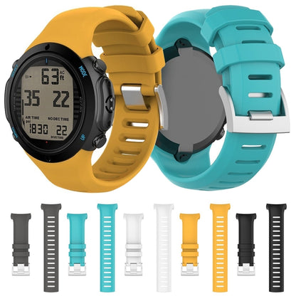 สายนาฬิกาซิลิโคนสมาร์ทวอทช์สำหรับ Suunto D6i