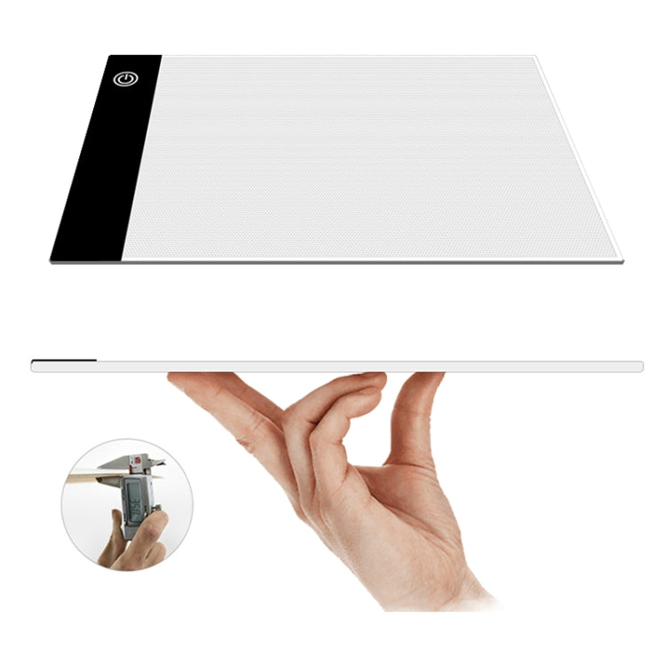 2.2W 5V LED สามระดับความสว่าง A5 อะคริลิค USB คัดลอกบอร์ด Anime Sketch Drawing Sketchpad
