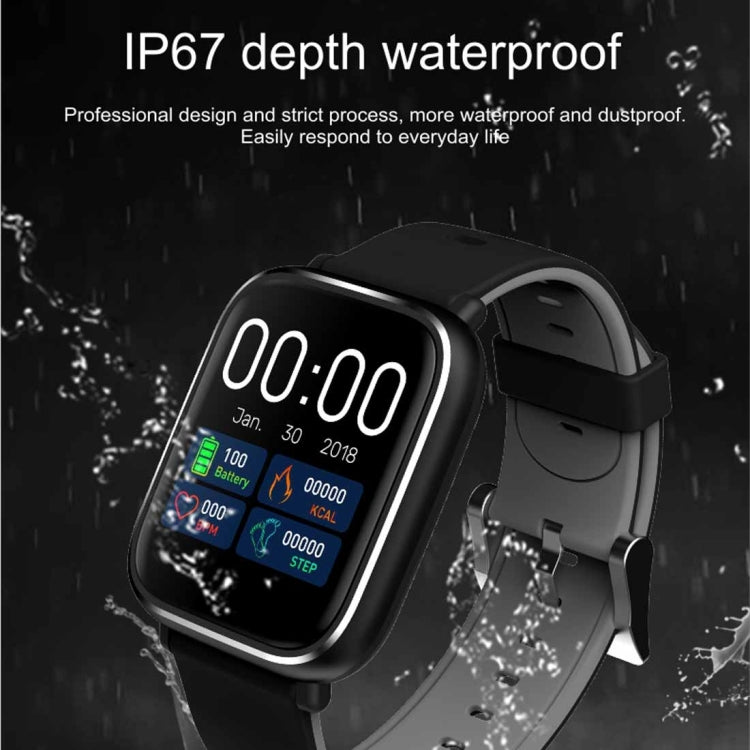 Q58S 1.3 นิ้วหน้าจอสัมผัส TFT IP67 สมาร์ทวอทช์กันน้ำรองรับการแจ้งเตือนการโทร / การตรวจสอบอัตราการเต้นของหัวใจ / การตรวจสอบความดันโลหิต / การตรวจสอบการนอนหลับ