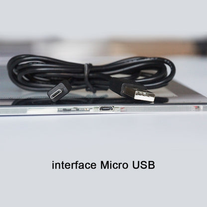8W 5V LED USB สามระดับความสว่างหรี่แสงได้ A3 ขนาดอะคริลิคบอร์ดคัดลอก Anime Sketch Drawing Sketchpad พร้อมสาย USB และอะแดปเตอร์ไฟ, Three Level of Brightness Dimmable with USB Cable & Power Adapter
