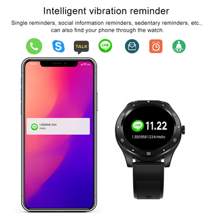 S6 1.3 นิ้ว IPS หน้าจอสีสมาร์ทวอทช์รองรับการตรวจสอบอัตราการเต้นของหัวใจ / การตรวจสอบความดันโลหิต / การตรวจสอบการนอนหลับ / วงจรสรีรวิทยาหญิง