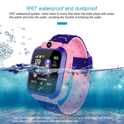 Q120 สมาร์ทวอทช์หน้าจอสี 1.44 นิ้วสำหรับเด็กกันน้ำ IP67 รองรับการวางตำแหน่ง LBS / การโทรออกสองทาง / การปฐมพยาบาลด้วยปุ่มเดียว / การตรวจสอบด้วยเสียง / แอพ Setracker