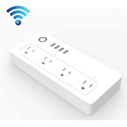 XS-A24 WiFi ปลั๊กเสียบไฟอัจฉริยะรีโมทคอนโทรลไร้สายสวิตช์ไฟจับเวลาพร้อมพอร์ต USB เข้ากันได้กับ Alexa และ Google Home รองรับ iOS และ Android ปลั๊ก US