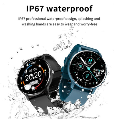 ZL02D 1.28 นิ้ว IP67 สายเหล็กกันน้ำ Smart Watch รองรับการตรวจวัดอัตราการเต้นของหัวใจ, Steel Band (Black), Steel Band (Pink), Steel Band (Gold), Steel Band (Blue)