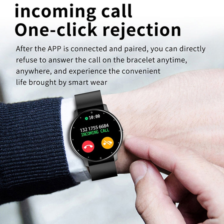 ZL02D 1.28 นิ้ว IP67 สายเหล็กกันน้ำ Smart Watch รองรับการตรวจวัดอัตราการเต้นของหัวใจ, Steel Band (Black), Steel Band (Pink), Steel Band (Gold), Steel Band (Blue)