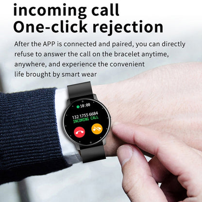 ZL02D 1.28 นิ้ว IP67 สายเหล็กกันน้ำ Smart Watch รองรับการตรวจวัดอัตราการเต้นของหัวใจ, Steel Band (Black), Steel Band (Pink), Steel Band (Gold), Steel Band (Blue)