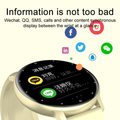 ZL02D 1.28 นิ้ว IP67 สายเหล็กกันน้ำ Smart Watch รองรับการตรวจวัดอัตราการเต้นของหัวใจ, Steel Band (Black), Steel Band (Pink), Steel Band (Gold), Steel Band (Blue)