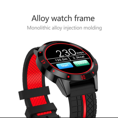N6 สมาร์ทวอทช์ 1.3 นิ้วหน้าจอ TFT MTK2502C Bluetooth4.0, สายนาฬิกาซิลิโคน, รองรับเครื่องวัดอัตราการเต้นของหัวใจและเครื่องวัดจำนวนก้าวและเครื่องวัดการนอนหลับ & การแจ้งเตือนอยู่ประจำ, Silicone Watch Strap/Red, Silicone Watch Strap/Yellow