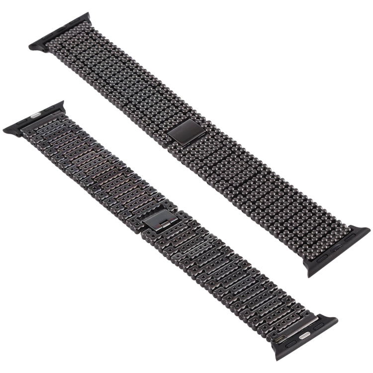 สำหรับ Apple Watch Series 7 41 มม. / 6 & SE & 5 & 4 40 มม. / 3 & 2 & 1 38 มม. เก้าลูกปัดสแตนเลสสายรัดข้อมือสายนาฬิกา, For Apple Watch Series 7 41mm / 6 & SE & 5 & 4 40mm / 3 & 2 & 1 38mm