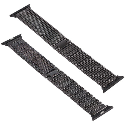 สำหรับ Apple Watch Series 7 41 มม. / 6 & SE & 5 & 4 40 มม. / 3 & 2 & 1 38 มม. เก้าลูกปัดสแตนเลสสายรัดข้อมือสายนาฬิกา, For Apple Watch Series 7 41mm / 6 & SE & 5 & 4 40mm / 3 & 2 & 1 38mm