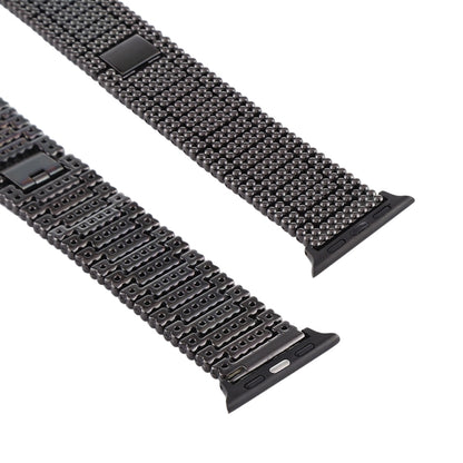 สำหรับ Apple Watch Series 7 41 มม. / 6 & SE & 5 & 4 40 มม. / 3 & 2 & 1 38 มม. เก้าลูกปัดสแตนเลสสายรัดข้อมือสายนาฬิกา, For Apple Watch Series 7 41mm / 6 & SE & 5 & 4 40mm / 3 & 2 & 1 38mm